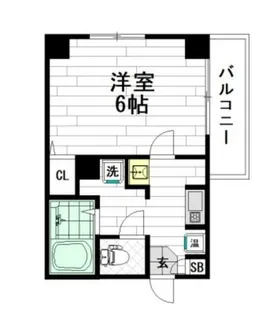 エスコート桑津【3階】の間取り