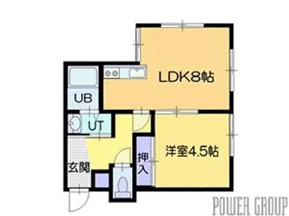 ニーナガーデンマナー【3階】の間取り