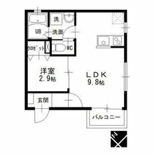 ライフワーク鳴海【2階】の間取り