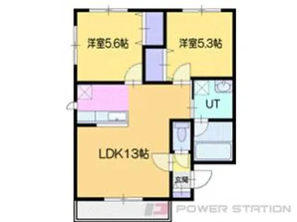 Mauloa(マウロア)【2階】の間取り