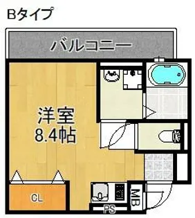 アビタシオン栄【2階】の間取り