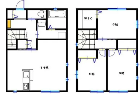 サン・ルーチェ【C号室】の間取り