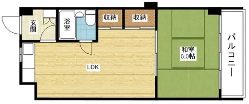 橋本第二綜合ビル【3階】の間取り