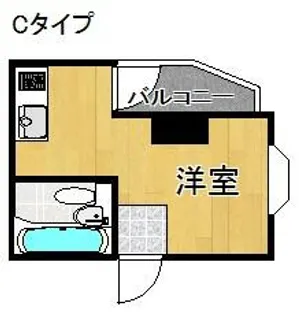 プレアール中加賀屋【3階】の間取り