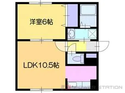 デナーロジオ【1階】の間取り