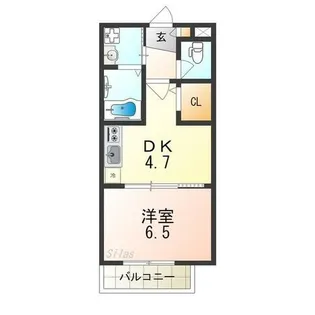 サニーコート【2階】の間取り