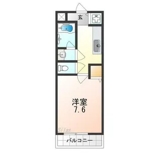 カルティエ3M【2階】の間取り