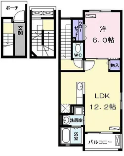 Iride K【3階】の間取り