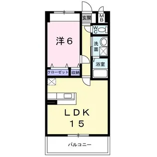 グランドールかさでら【3階】の間取り