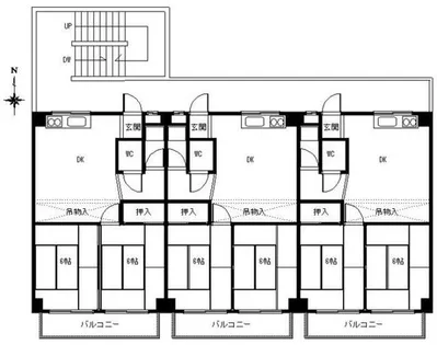 メゾン笹山【102号室】の間取り