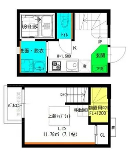 Cerisier【1階】の間取り