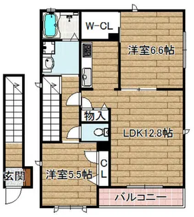 Sha Maison Foret【2階】の間取り