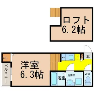 NAGOMI【1階】の間取り