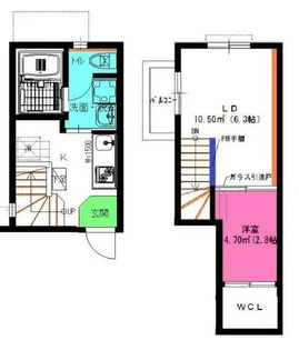 Via・Monte【3階】の間取り
