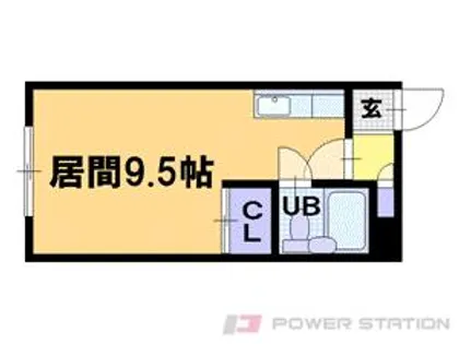 メゾンハーバービュー【1階】の間取り