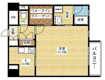 N’s First【7階】の間取り