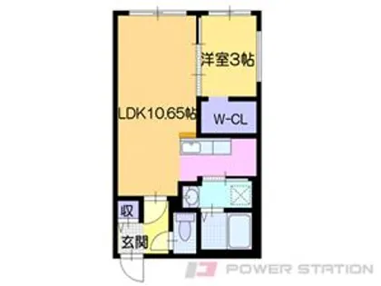 オルセーイスト住ノ江【5階】の間取り