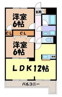グランドメゾン新池【2階】の間取り