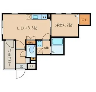 Spica【3階】の間取り