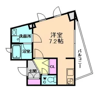 Shinkou House Hotarugaike【3階】の間取り