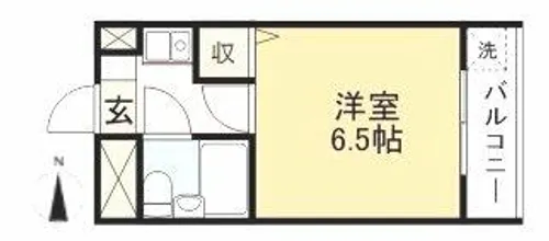 サンシャイン尾頭橋【6階】の間取り