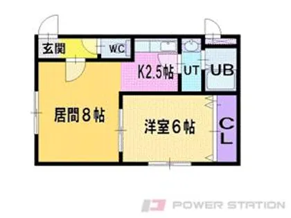 センプレピエーノ文京台【3階】の間取り