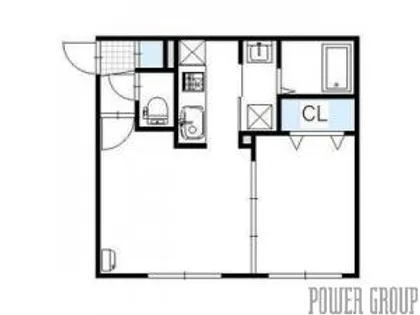 SOU GREEN(ソウ グリーン)【4階】の間取り