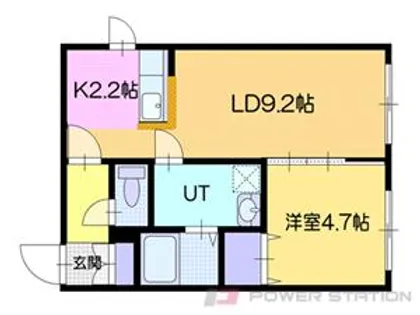 ラ・シュエットα【2階】の間取り