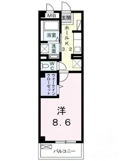 ラージ【2階】の間取り