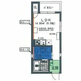 PAZ【2階】の間取り
