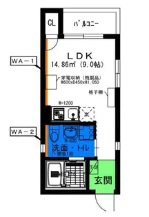 PAZ【3階】の間取り