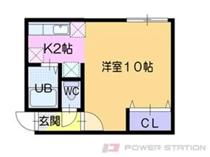 ブランニュー35【1階】の間取り