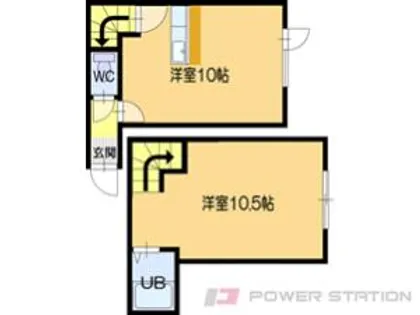 ウエスタ松並【1階】の間取り
