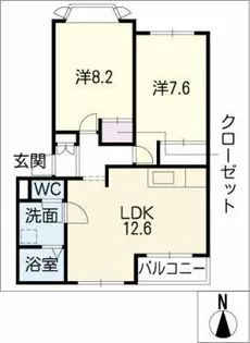 マルベリーS【1階】の間取り