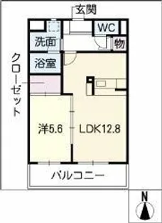 サンフラワー諏訪【2階】の間取り