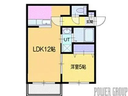 カーサ富士【3階】の間取り