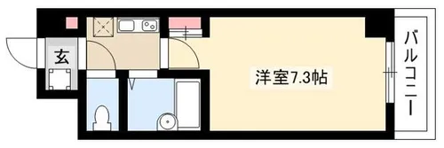 グリーンエミナンス東山【2階】の間取り