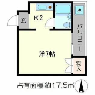 エントピアハイツ【2階】の間取り