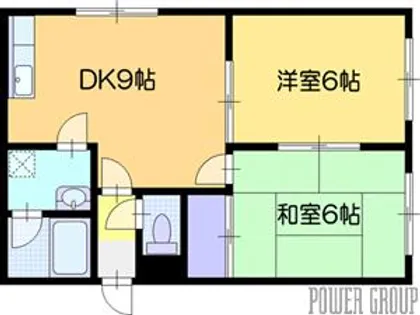 代々木ハイツ【2階】の間取り