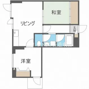 田房ビル【301号室】の間取り