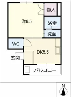 アネックスISOMURA【2階】の間取り