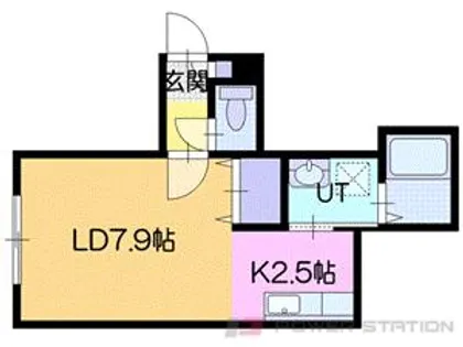 ナチュリラⅢ【1階】の間取り