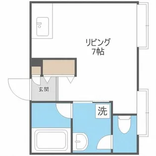 メゾンド真駒内【3階】の間取り
