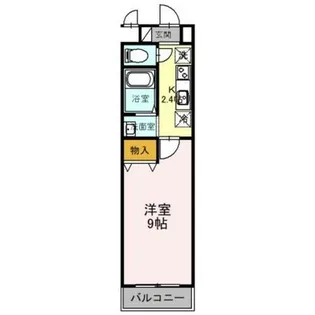 モンターニュロンドⅡ【2階】の間取り
