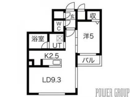 セントフィールドNorth4【3階】の間取り