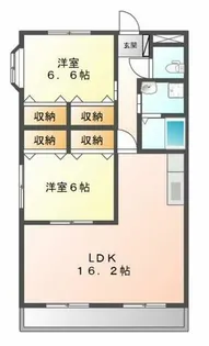 コーディアル三好【3階】の間取り