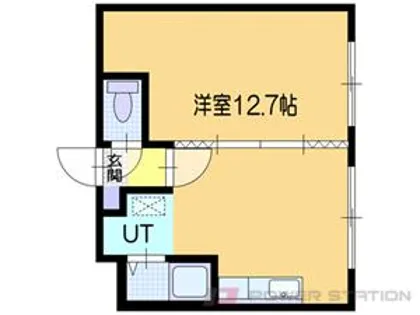 トロピカルハイツ桂岡【4階】の間取り