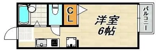 ドルフィン【1階】の間取り