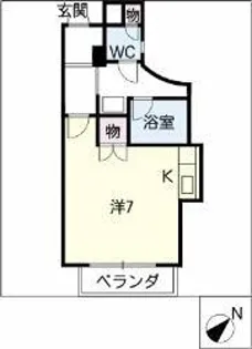 ドーム高峯【3階】の間取り