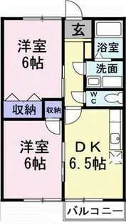ソレアード【2階】の間取り